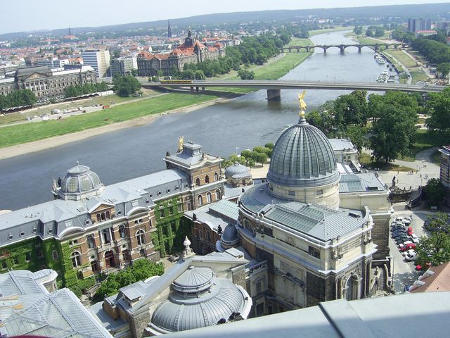 Dresden Blick von der Frauenkirche